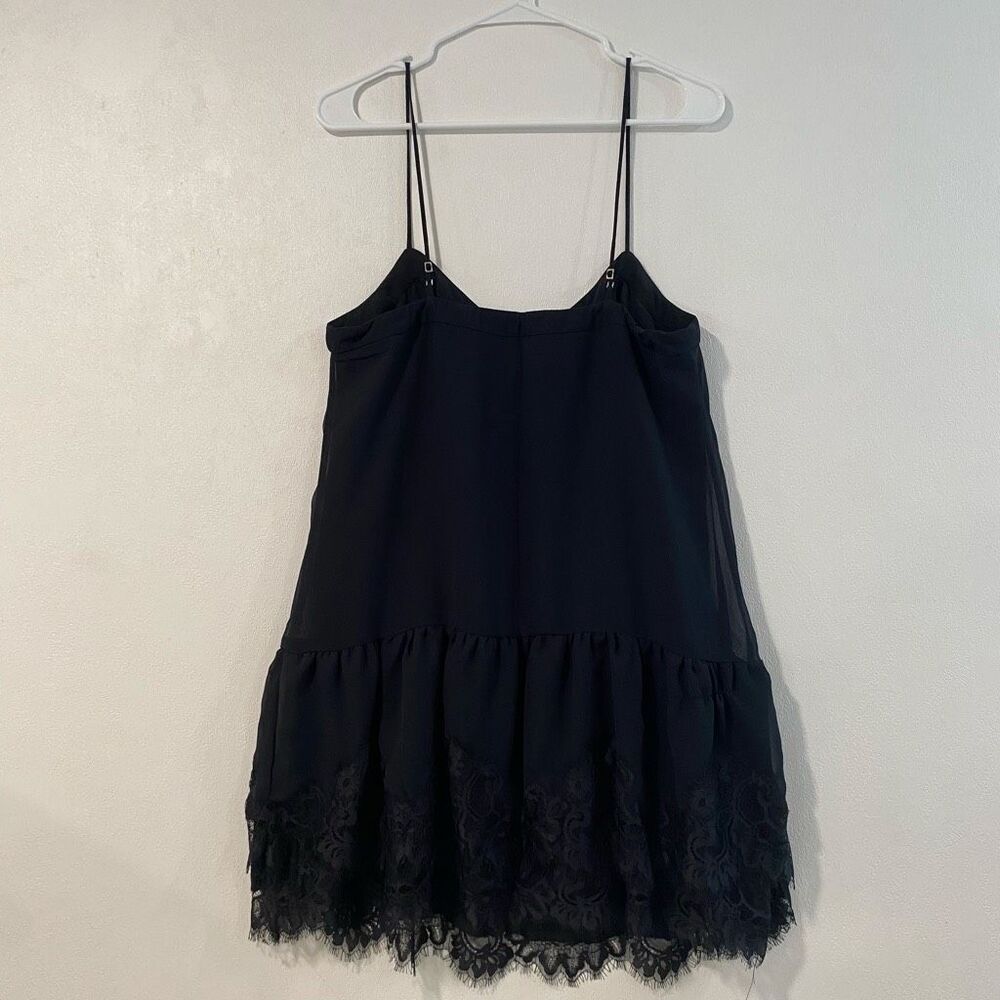 Abercrombie & Fitch Black Lace Babydoll Cami Tank Top Size M - Picture 3 of 6